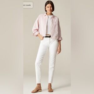J.Crew Tall slim jean in white